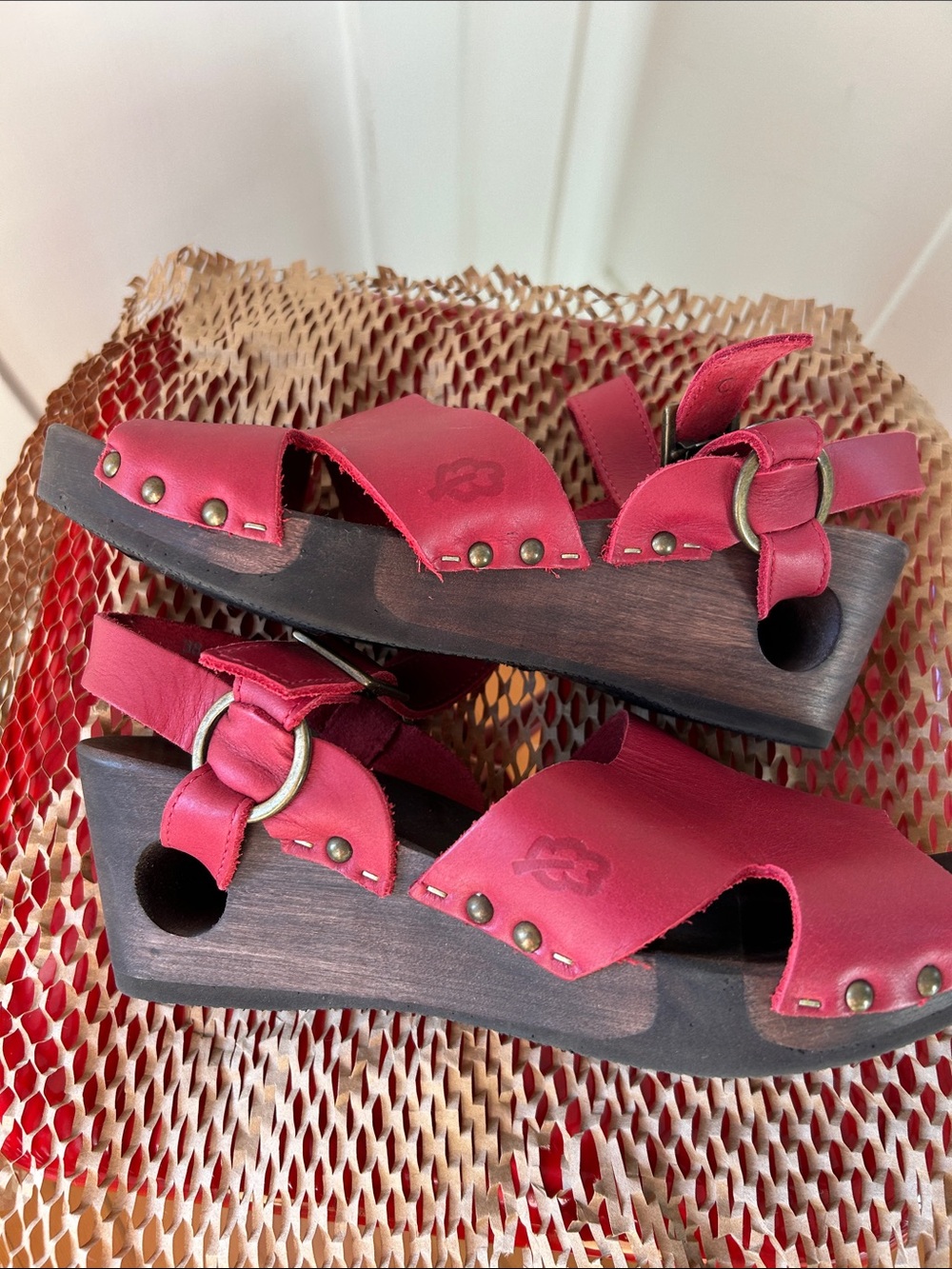 Loints of Holland Wood Sandals